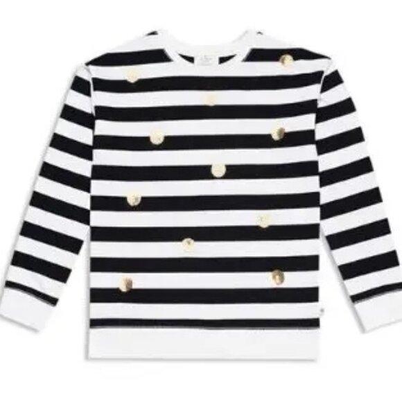 kate spade Other - KATE SPADE POLKA DOT PULLOVER SWEATSHIRT GIRLS